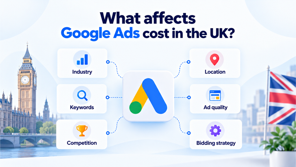 Factors affecting Google Ads cost in the UK
